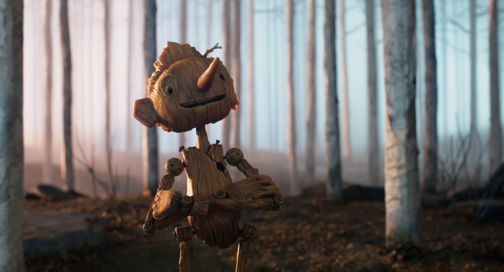 Guillermo del Toro's Pinocchio - (Pictured) Pinocchio (voiced by Gregory Mann). Cr: Netflix © 2022