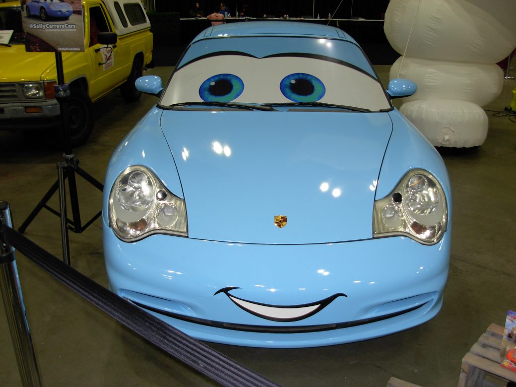 Sally Carrera from "Cars".