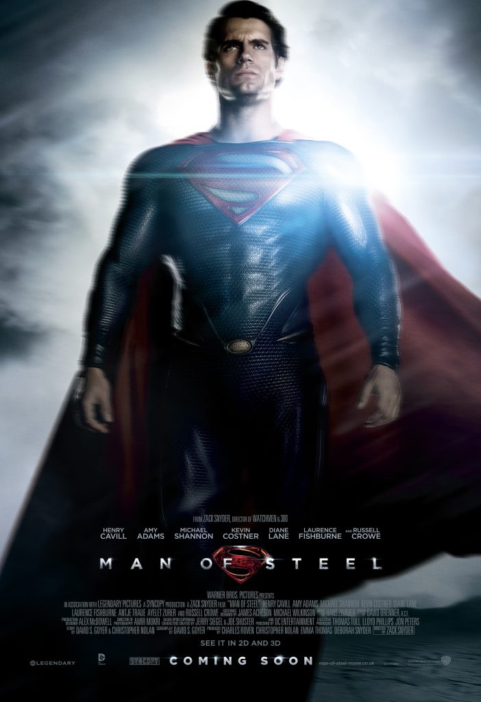 "Man of Steel" film poster from IMDb.