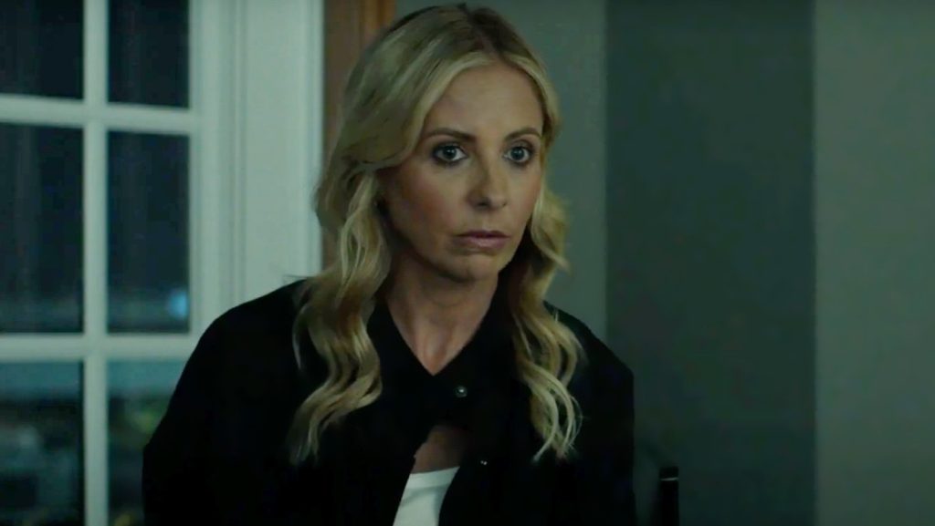 Sarah Michelle Gellar in Wolf Pack, premiering on Paramount+ in 2023