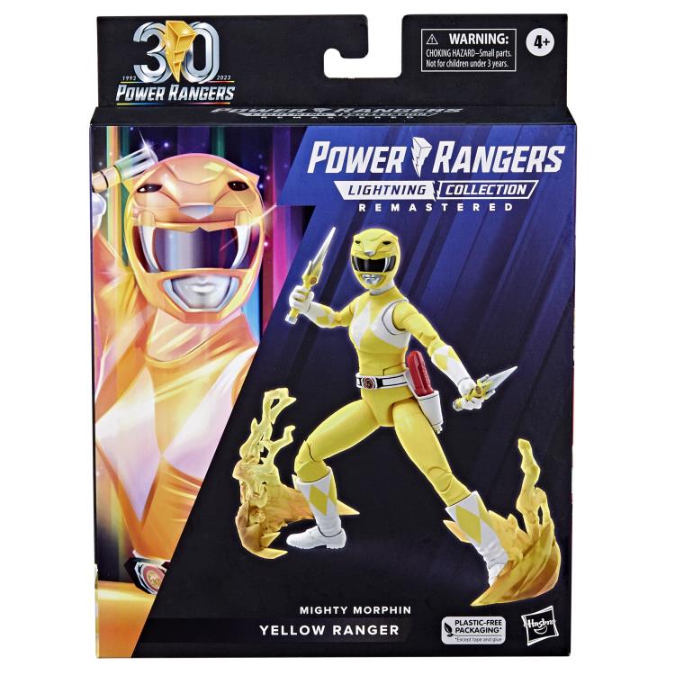 Remastered Mighty Morphin Yellow Ranger