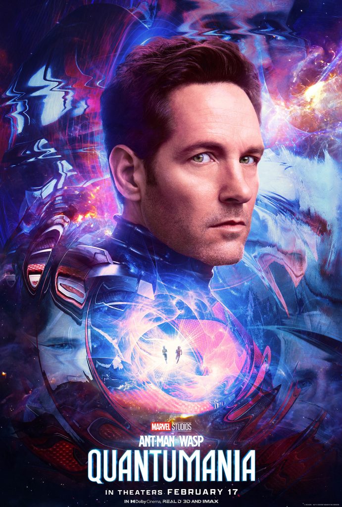 Paul Rudd as Scott Lang in Ant-Man and the Wasp: Quantumania