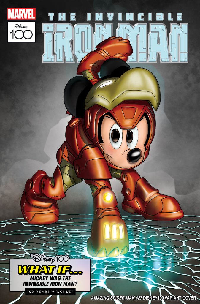 Marvel: Celebrate 100 Years Of Disney With Mickey Mouse, Minnie Mouse, And More Variant Comic Covers