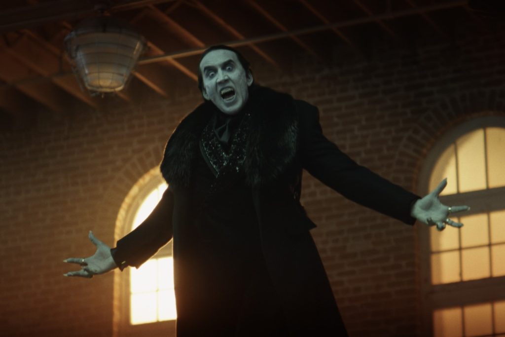 Nicolas Cage as Dracula in 'Renfield'