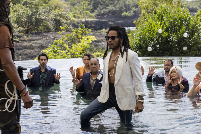 Lenny Kravitz as Sean Hawkins in Shotgun Wedding. Photo Credit: Ana Carballosa