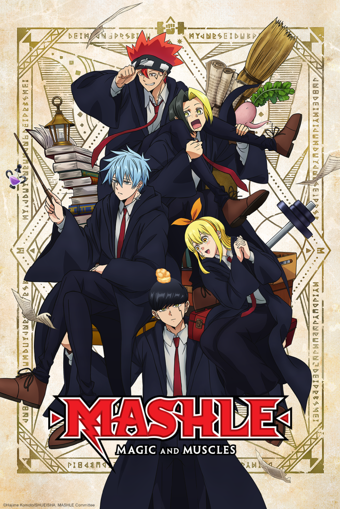 'Mashle: Magic and Muscles' NA key art.