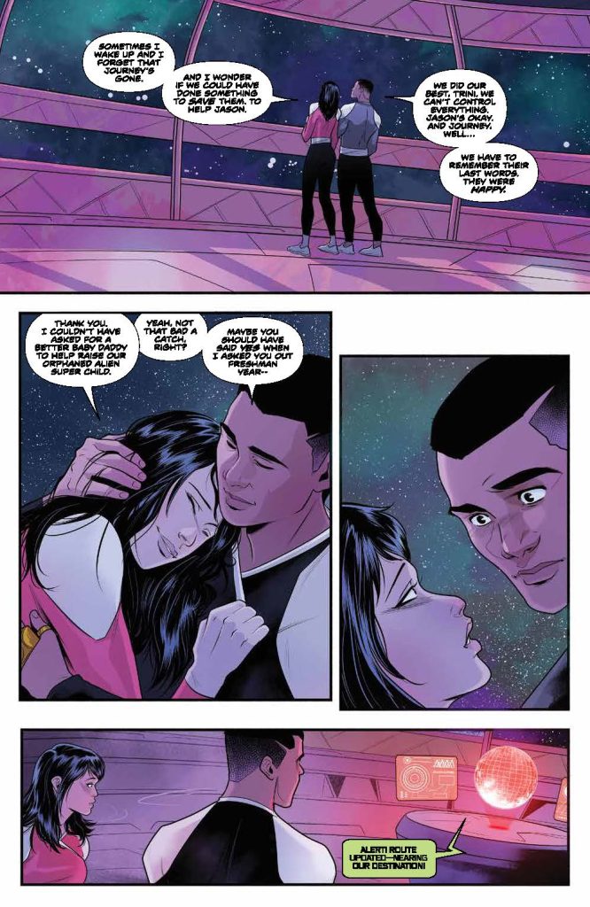 Mighty Morphin Power Rangers #105 panel 2