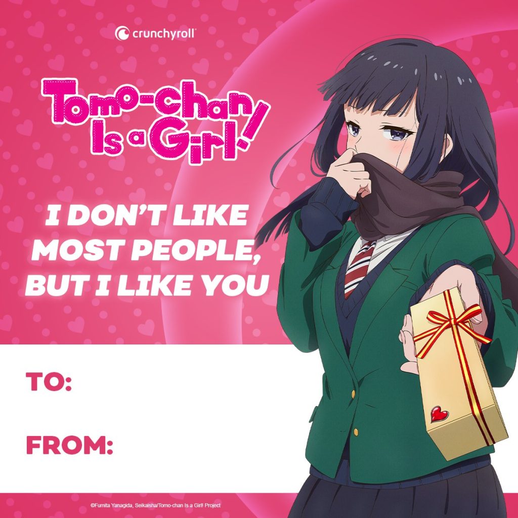 'Tomo-chan is a Girl!' Misuzu Gundou Valentine's Day card.