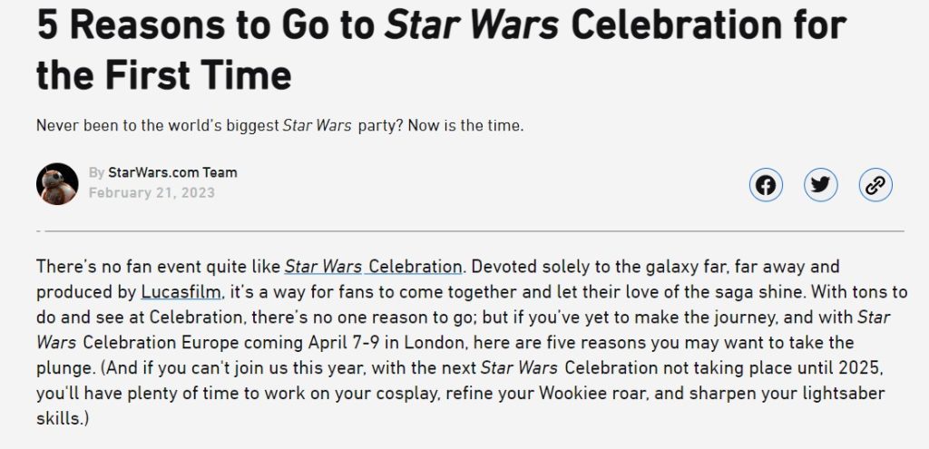 Star Wars Celebration