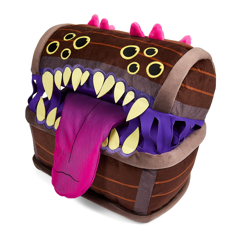 'Dungeons & Dragons: Honor Among Thieves" x Kidrobot Mimic plushie.