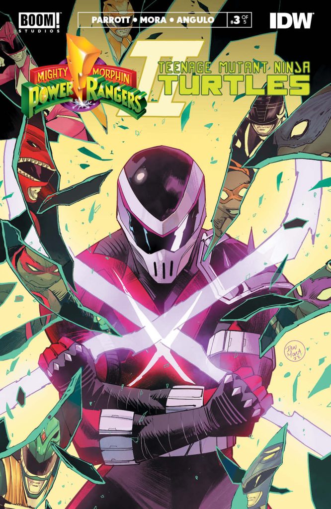 Mighty Morphin Power Rangers X Teenage Mutant Ninja Turtles cover