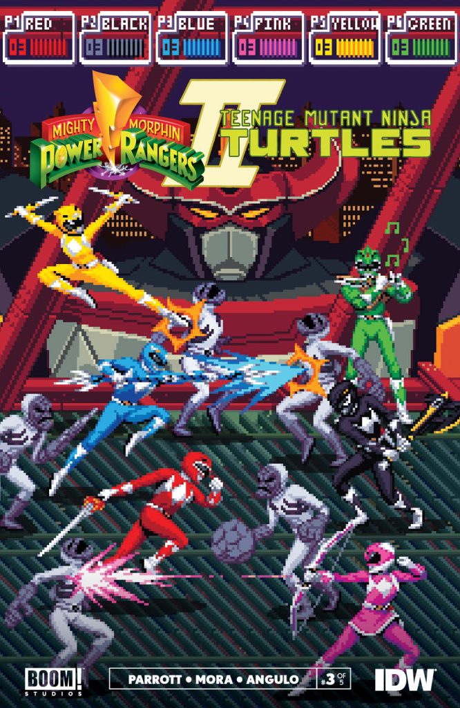 Mighty Morphin Power Rangers X Teenage Mutant Ninja Turtles cover