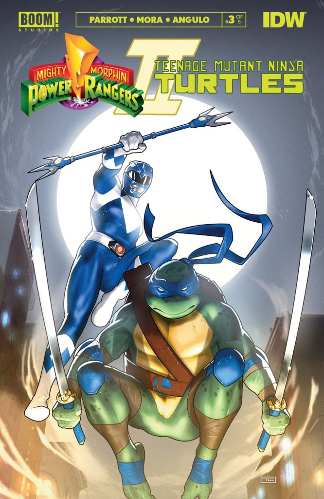 Mighty Morphin Power Rangers X Teenage Mutant Ninja Turtles cover