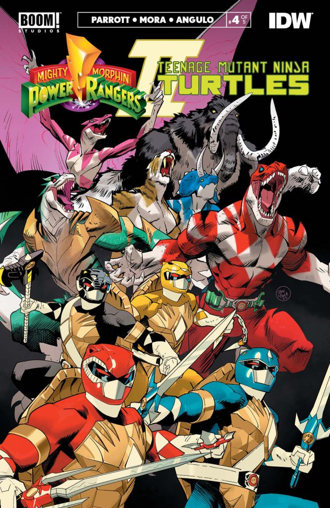 Mighty Morphin Power Rangers X Teenage Mutant Ninja Turtles cover