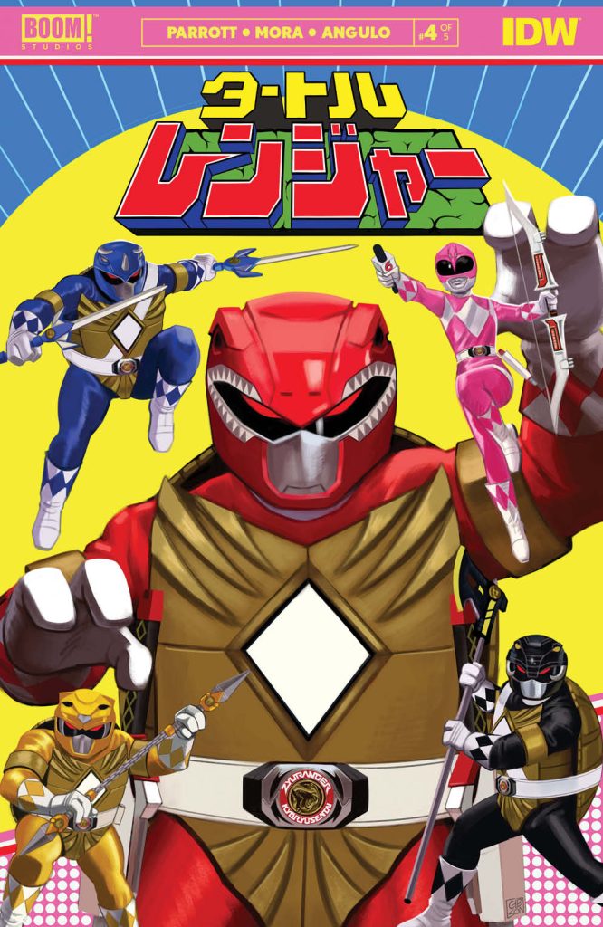 Mighty Morphin Power Rangers X Teenage Mutant Ninja Turtles cover