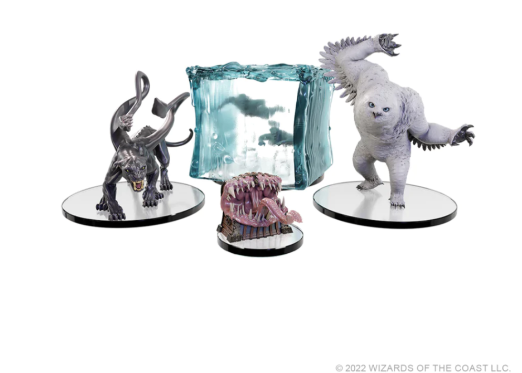 'Dungeons & Dragons: Honor Among Thieves' x WizKids collaboration miniature boxed set.