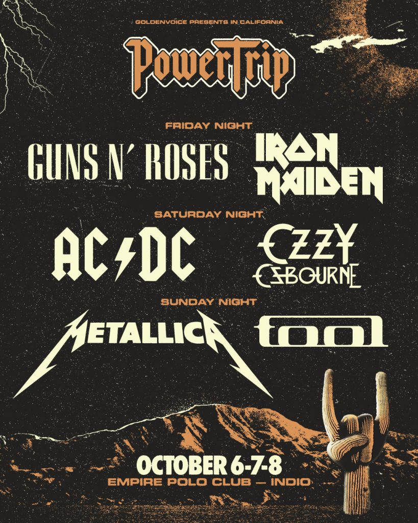 Power Trip lineups