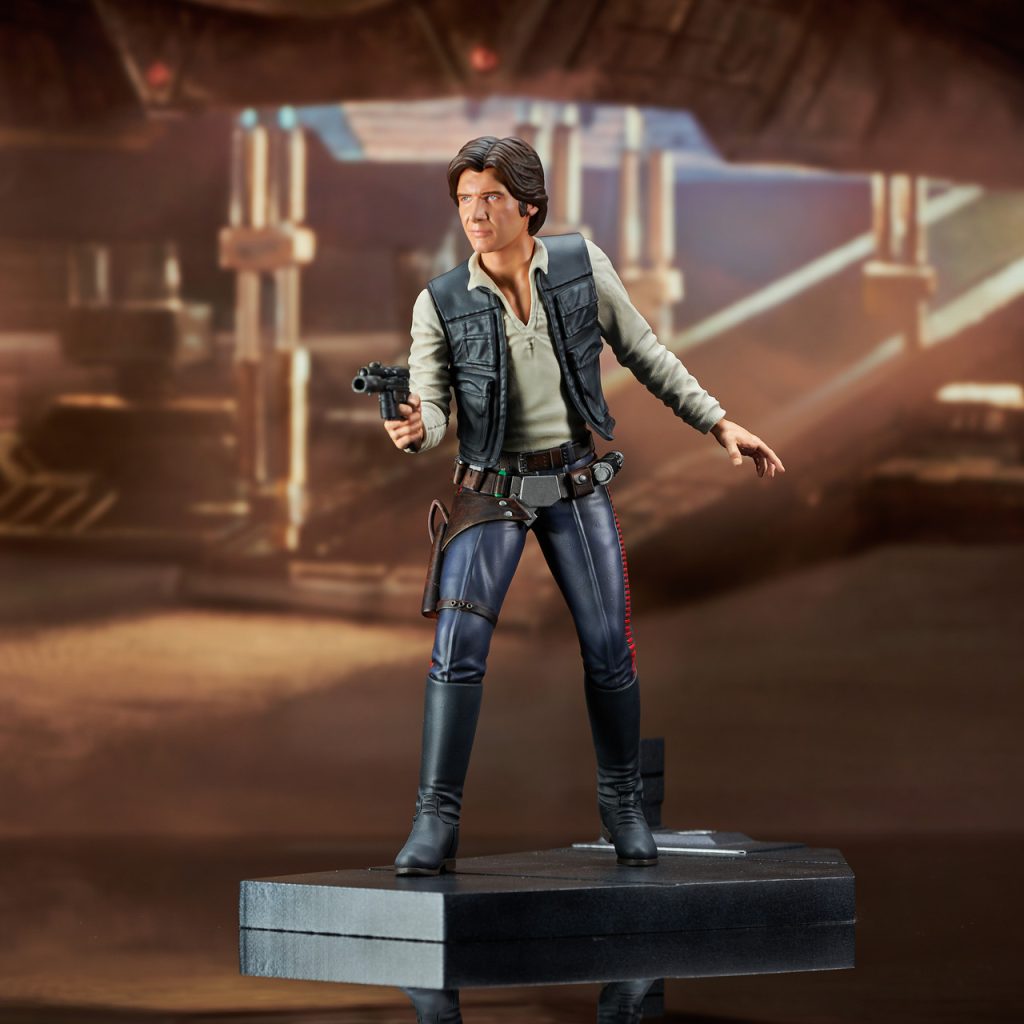 Star Wars: New Han, Lando, And Paz Vizsla Statues Heading Our Way This Fall From Gentle Giant Ltd.