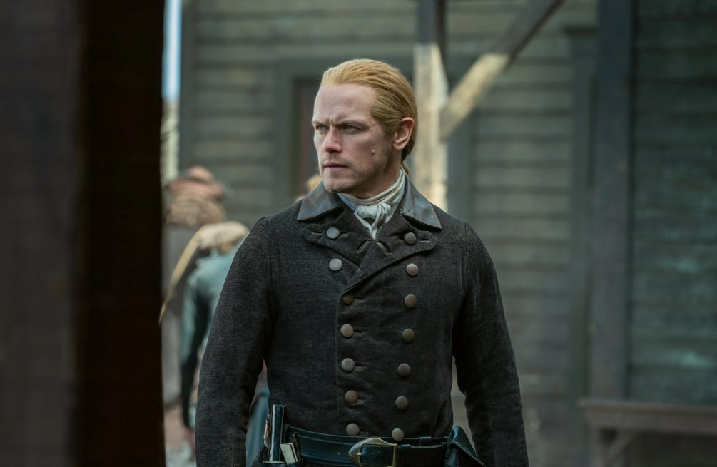 Sam Heughan as Jamie Fraser in Outlander S7