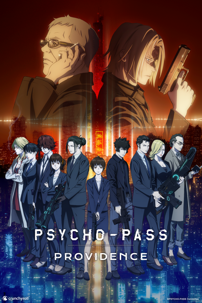 'PSYCHO-PASS: Providence' NA key visual.