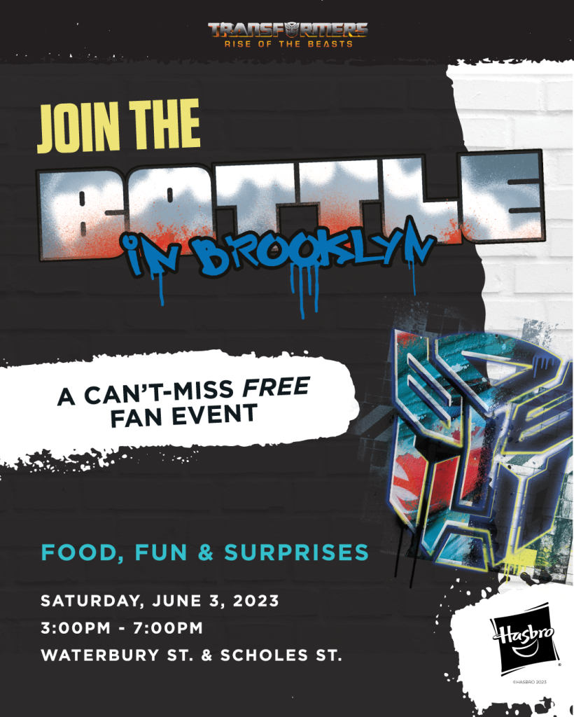 Hasbro's 'Transformers Battle In Brooklyn' Fan Event Is Taking Over Brooklyn