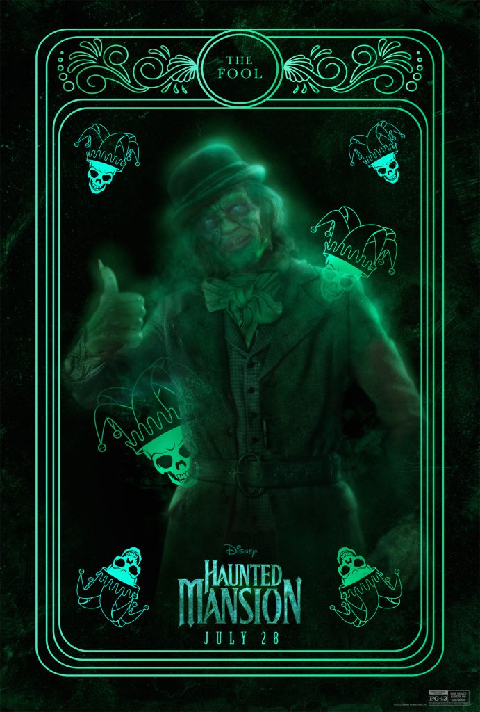 Haunted Mansion tarot poster