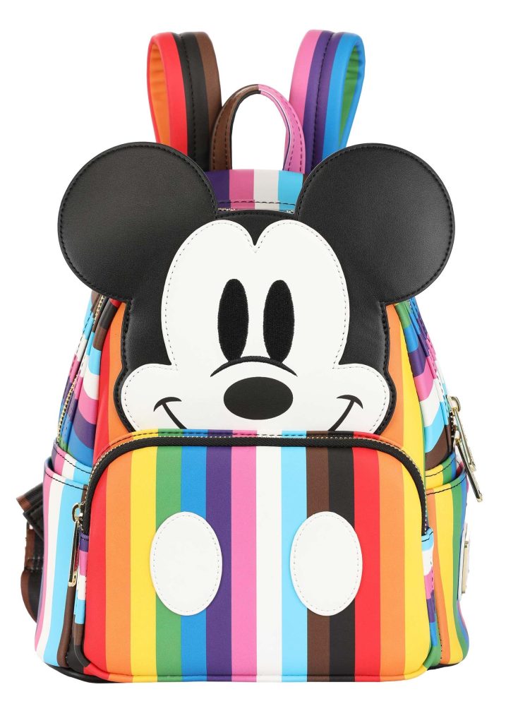 Celebrate Pride Month With The Pride Mickey Mouse Mini Backpack FUN.Com Exclusive From Loungefly