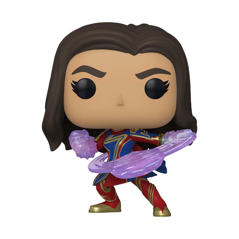 Funko Pop Ms. Marvel (Fighting Stance – Glow).