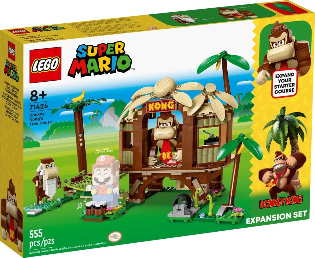 Donkey Kong's Tree House Expansion Set 3D box art.