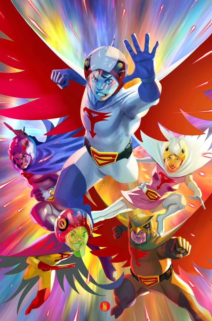 Gatchaman main cover art.