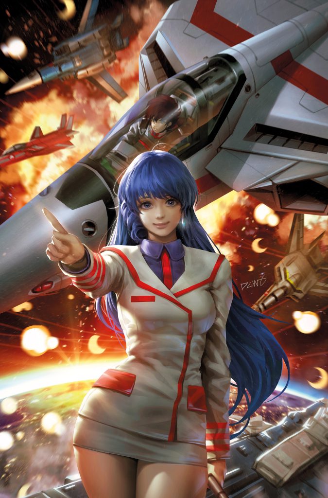 Robotech: Rick Hunter #1 cover art G by Derrick Chew.