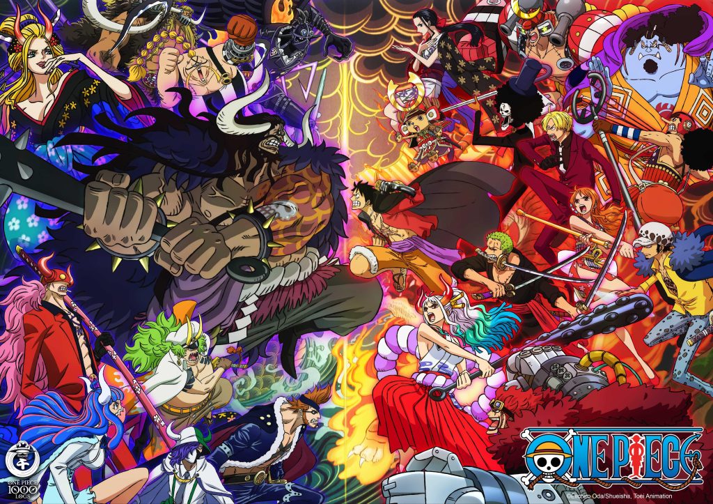 One Piece Ep. 1000 commemorative art.