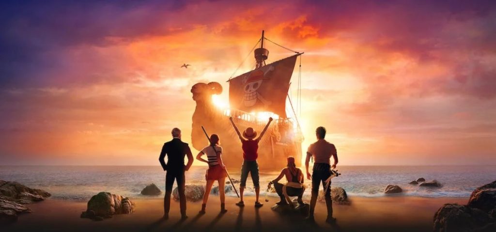 Netflix's One Piece horizontal key visual.