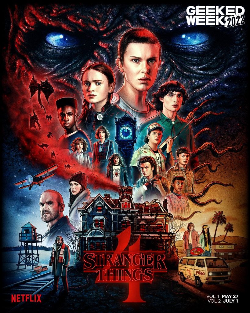 Stranger Things season 4 key visual.