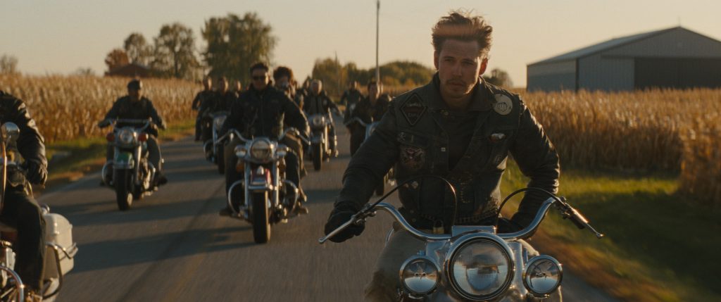 Austin Butler as Benny in 20th Century Studios' The Bikeriders