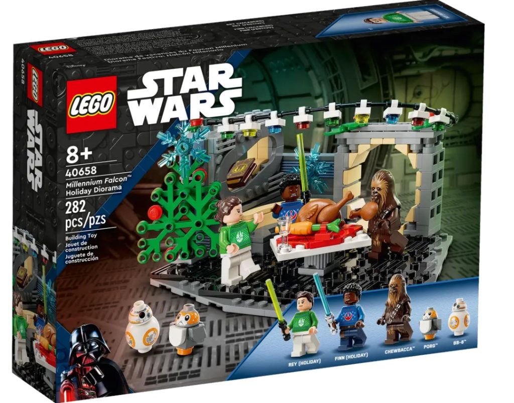 Star Wars: Millennium Falcon Holiday Diorama LEGO Set Coming Soon