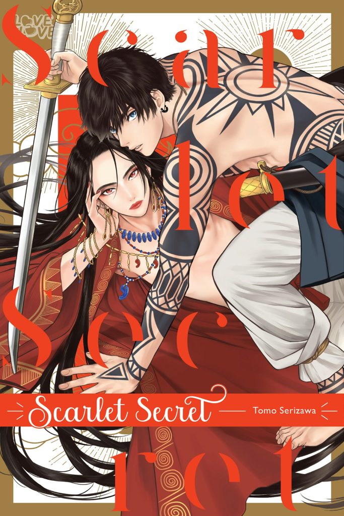 SCARLET SECRET, Vol. 1 cover art.