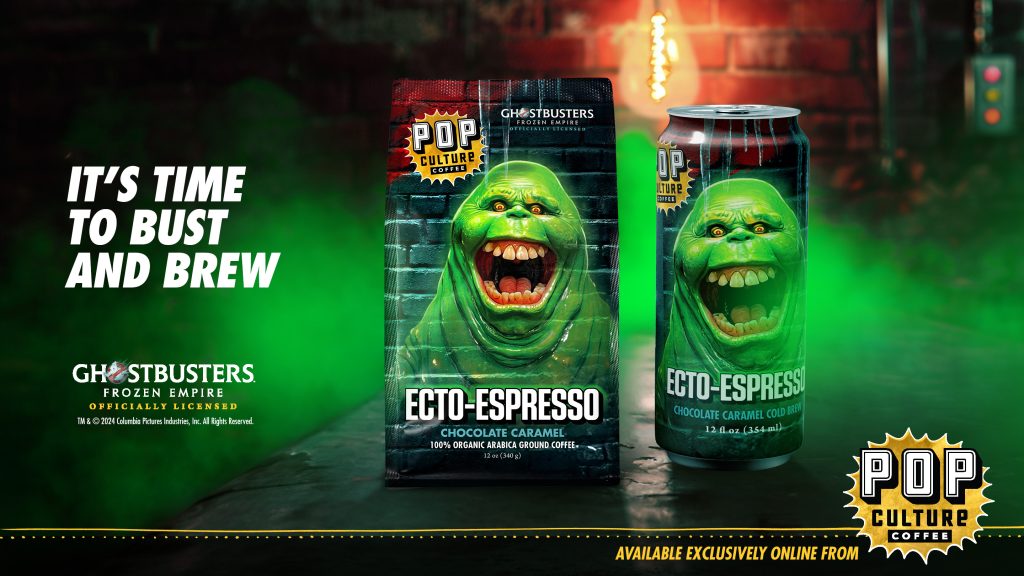 Pop Culture Coffee Debuts Ghostbusters: Frozen Empire Branded Coffee