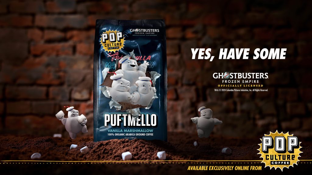 Pop Culture Coffee Debuts Ghostbusters: Frozen Empire Branded Coffee