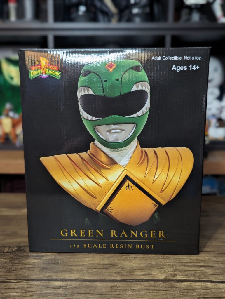 MMPR Green Ranger Legends In 3D Bust From Diamond Select Toys [Review]