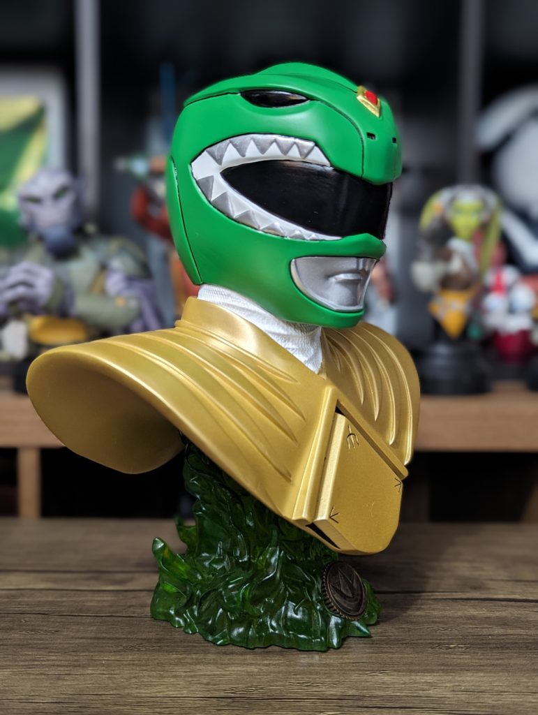 MMPR Green Ranger Legends In 3D Bust From Diamond Select Toys [Review]