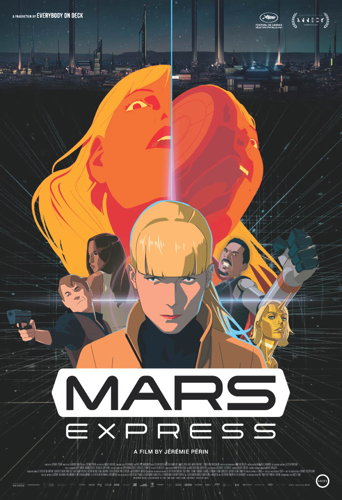 Mars Express poster.