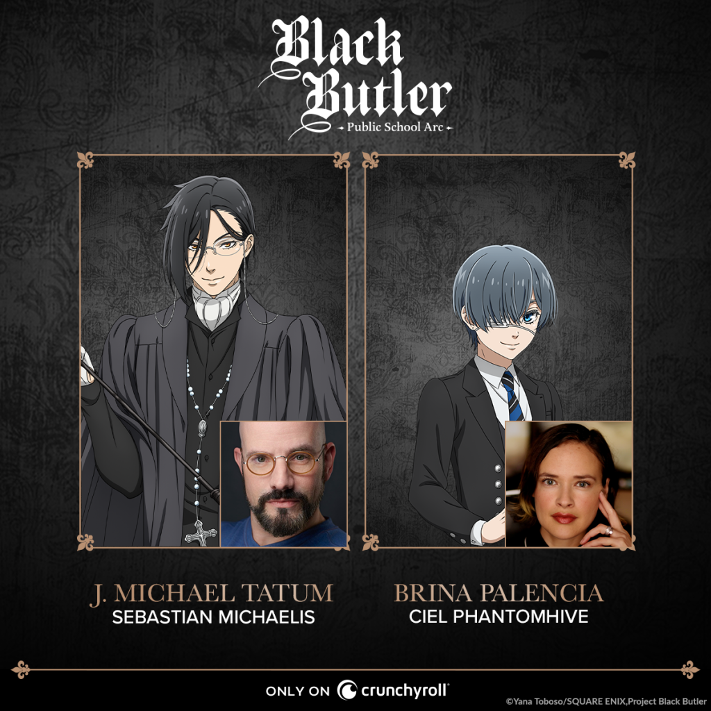 Black Butler -Public School Arc- English Dub Voices.