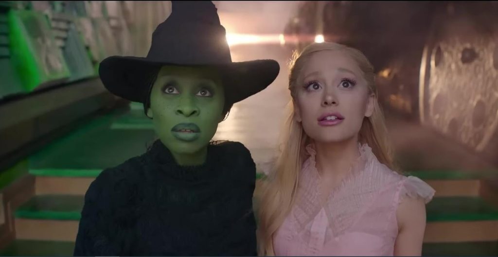 Wicked, premiering November 22 in theaters