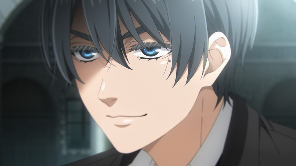 Black Butler -Public School Arc- Ep. 6 "His Butler, Scheming" screenshot showing a young Vincent Phantomhive already being devious.