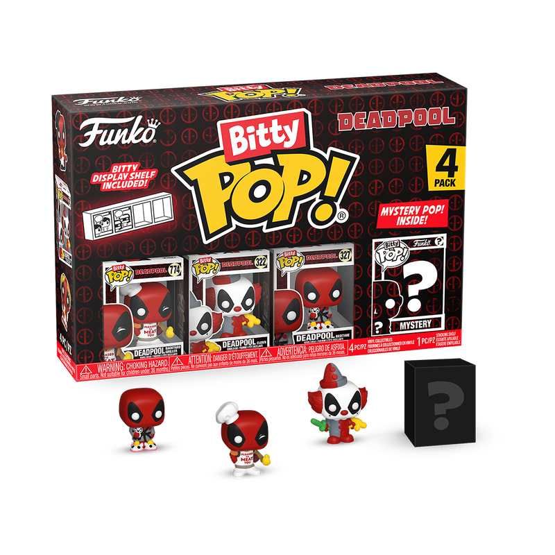 Funko Deadpool Bitty Pops! Are Available For Pre-Order