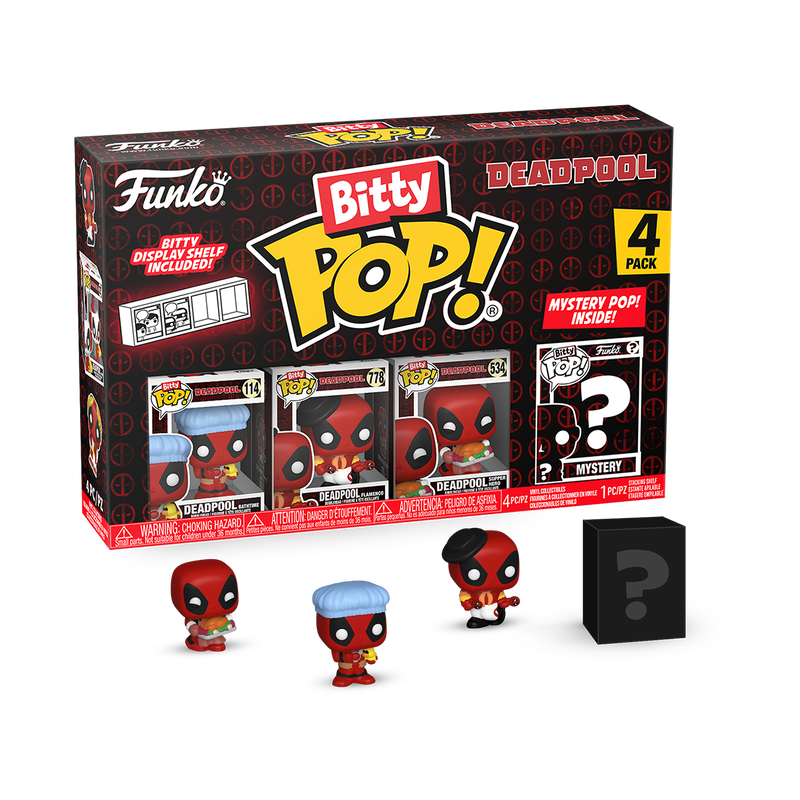 Funko Deadpool Bitty Pops! Are Available For Pre-Order