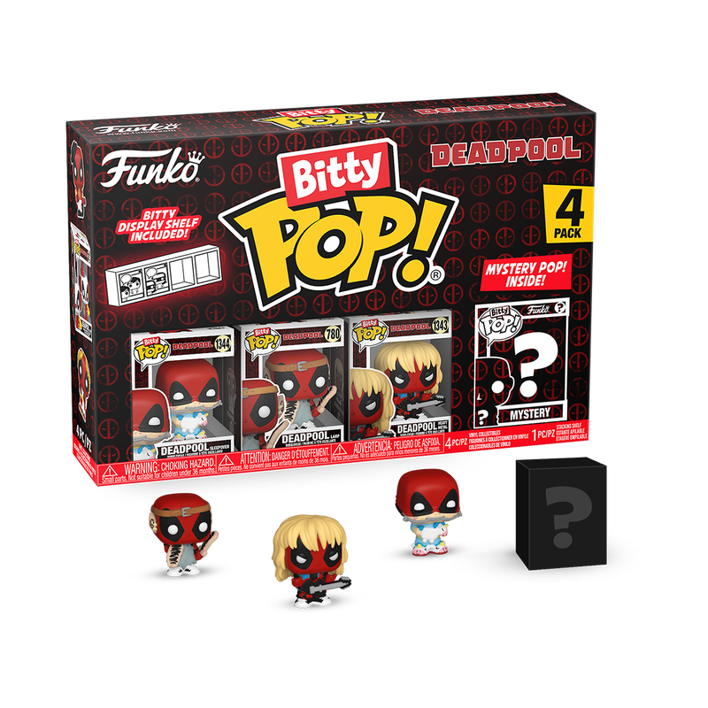 Funko Deadpool Bitty Pops! Are Available For Pre-Order