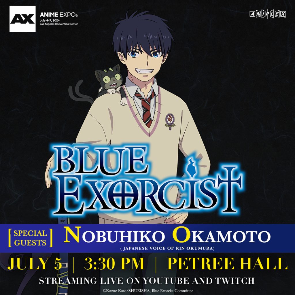 Anime Expo 2024 Blue Exorcist Special Event visual.