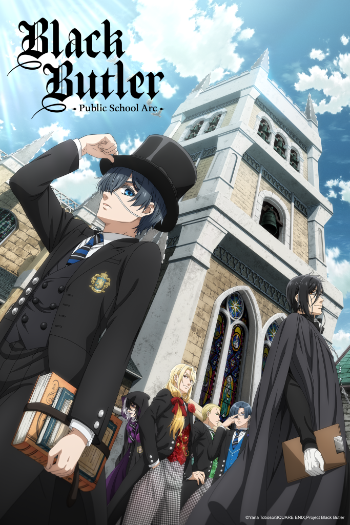 Black Butler -Public School Arc- NA key visual.